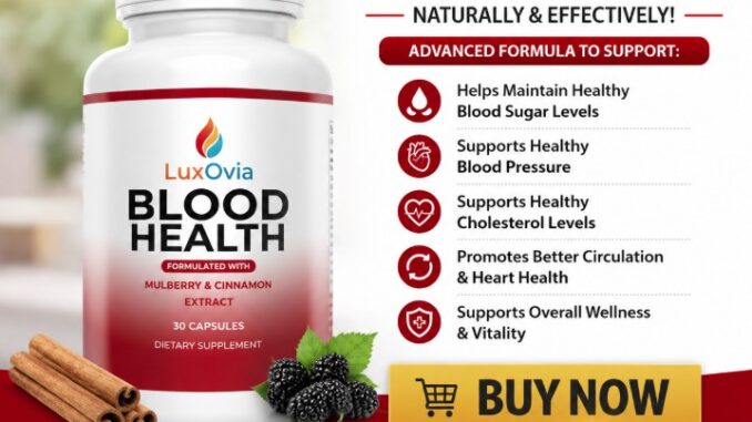 Luxovia Blood Health Support