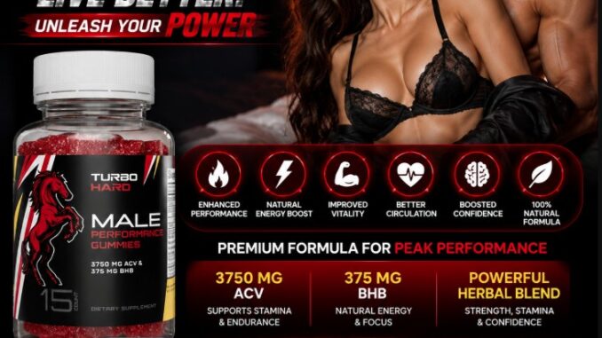 TurboHard Male Performance Gummies