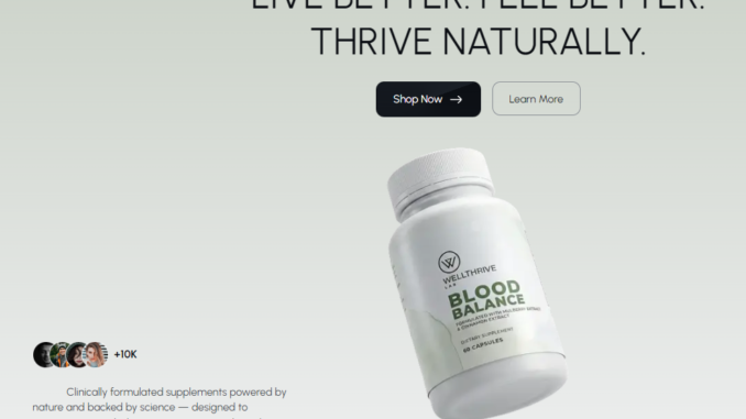 WellThrive Lab Blood Balance