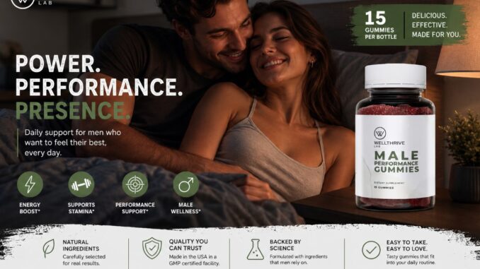 Wellthrive Male Performance Gummies