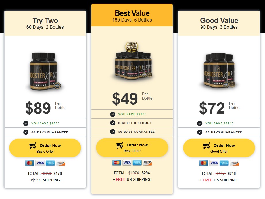 Booster XT Male Enhancement