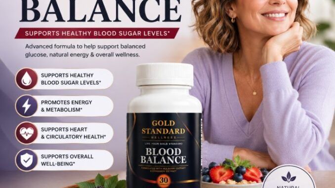 Gold Standard Blood Balance