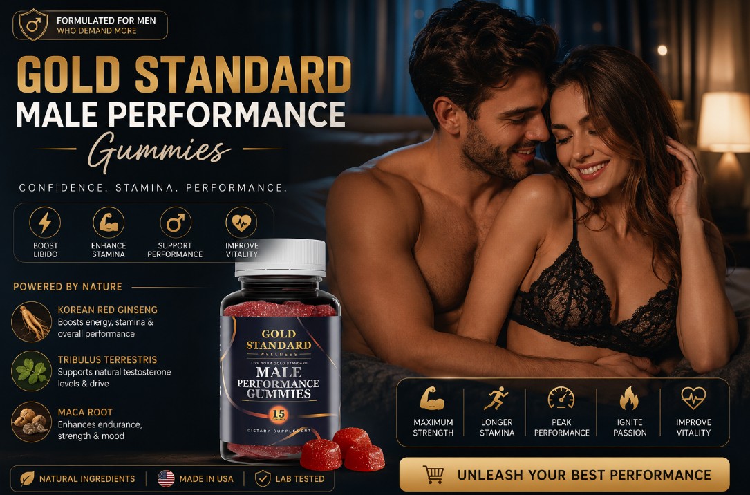 Gold Standard Male Performance Gummies