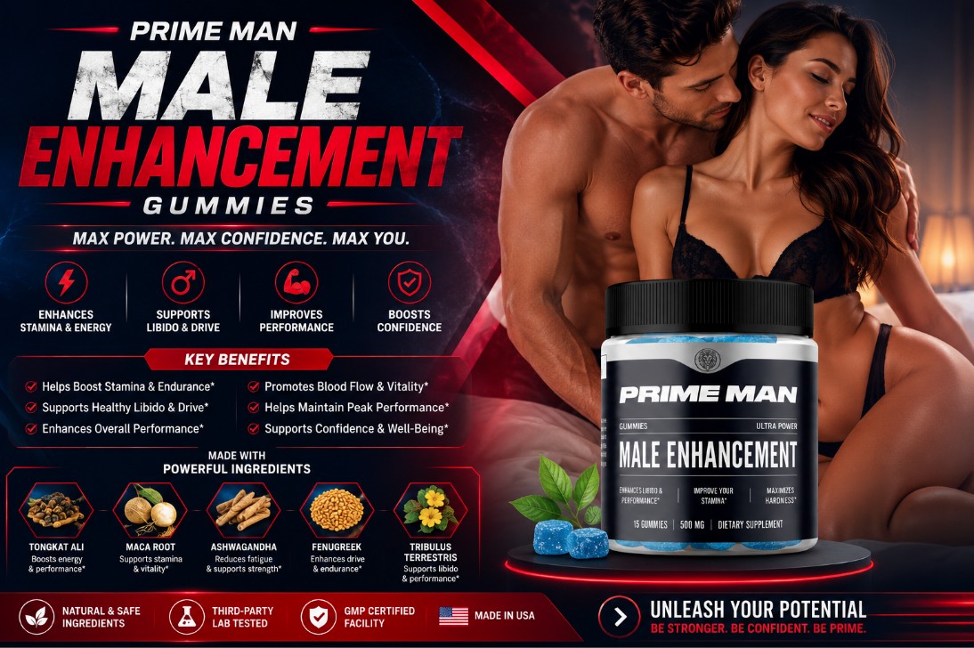 Prime Man Male Enhancement Gummies