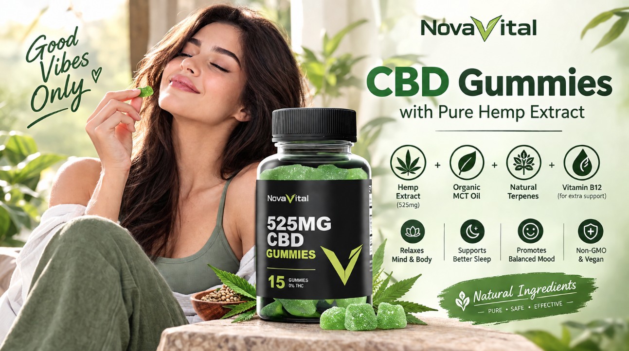 NovaVital CBD Gummies