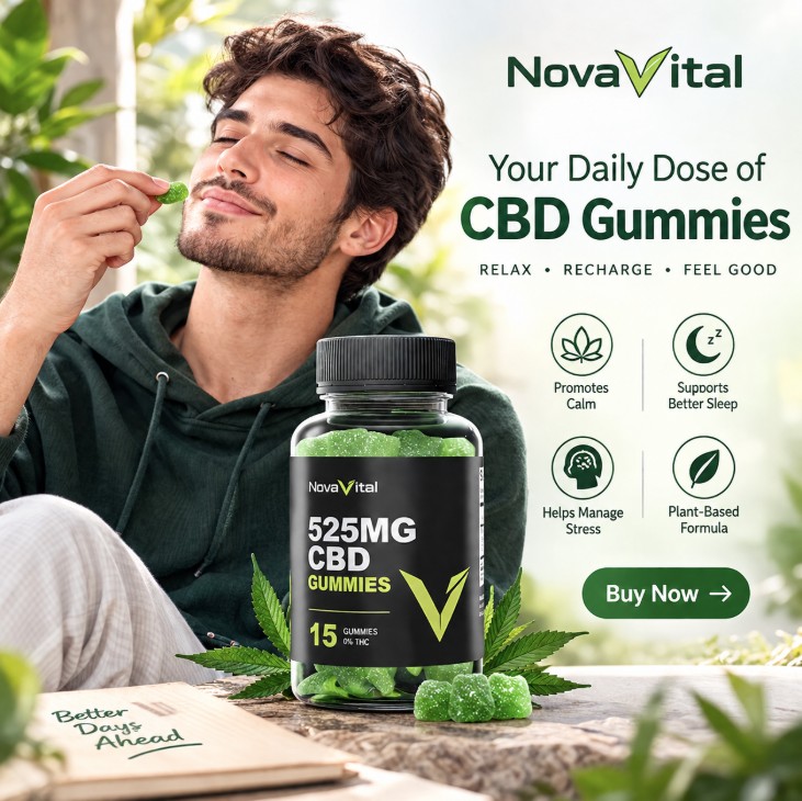 NovaVital CBD Gummies
